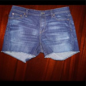 Dark denim J Crew shorts